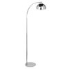 Callibren Metal Floor Lamp In Chrome