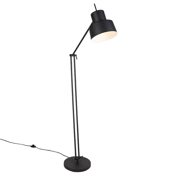 Retro floor lamp black - Chappie