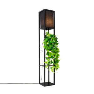 Modern floor lamp black – Stojan