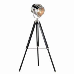 Endon EH-NAUTICAL-FL Black and Chrome Nautical Style Floor Lamp