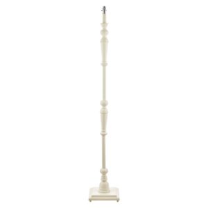 Laura Ashley Tate Painted Wood Candlestick Floor Lamp Base